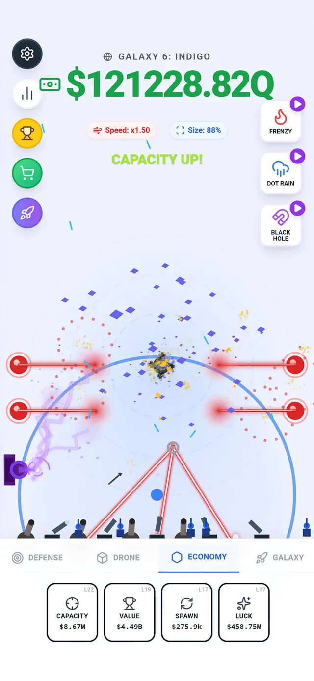 Idle Dot Shooter! screenshot 7
