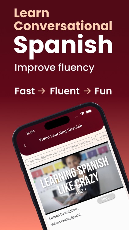 Learn Spanish Like Crazy screenshot-0