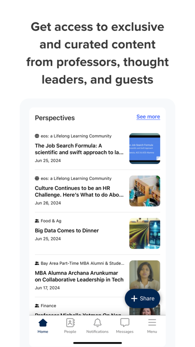 Screenshot 1 of UC Davis eos App