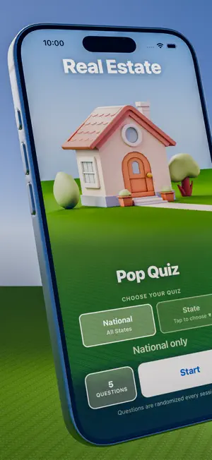 Real Estate Pop Quiz screenshot 1