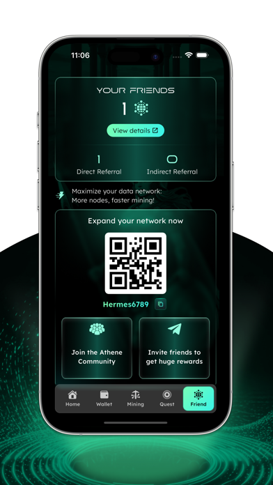 Athene Network Screenshot