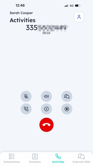 XCALLY Mobile Screenshot
