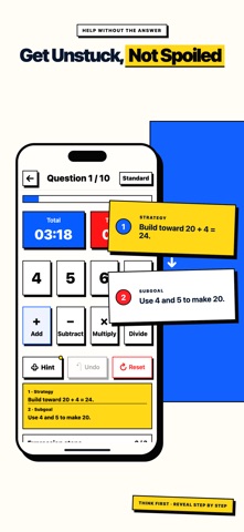 Mental Math 24: Number Puzzle Screenshot 3 of 5