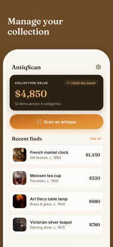 AntiqScan Antique Identifier Screenshot 4 of 6