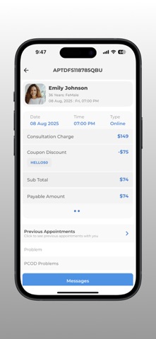 Hello Doc: Doctor Dashboard screenshot