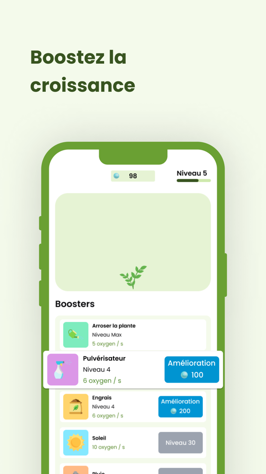 #2. Idle Plant (iOS) 由: Melvin Debot