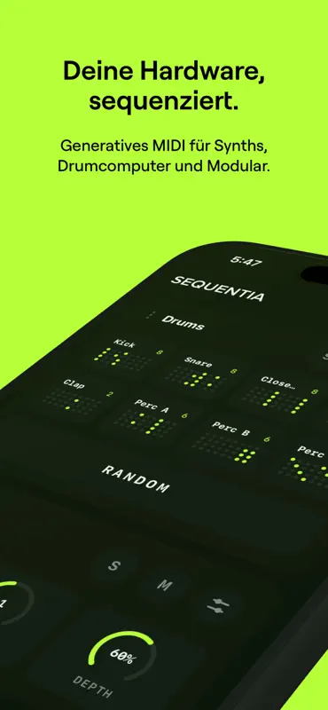 Sequentia: MIDI Sequencer screenshot 1 of 10