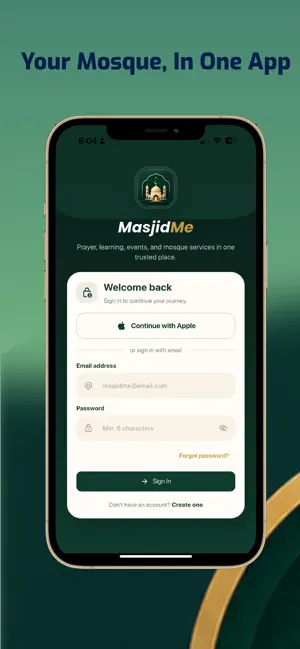 MasjidMe screenshot 1
