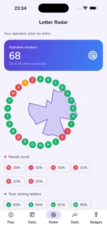 Letrosco: Alphabet Word Quiz screenshot 3