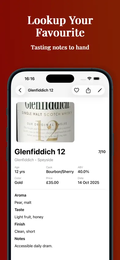 The Whisky Tracker screenshot 2