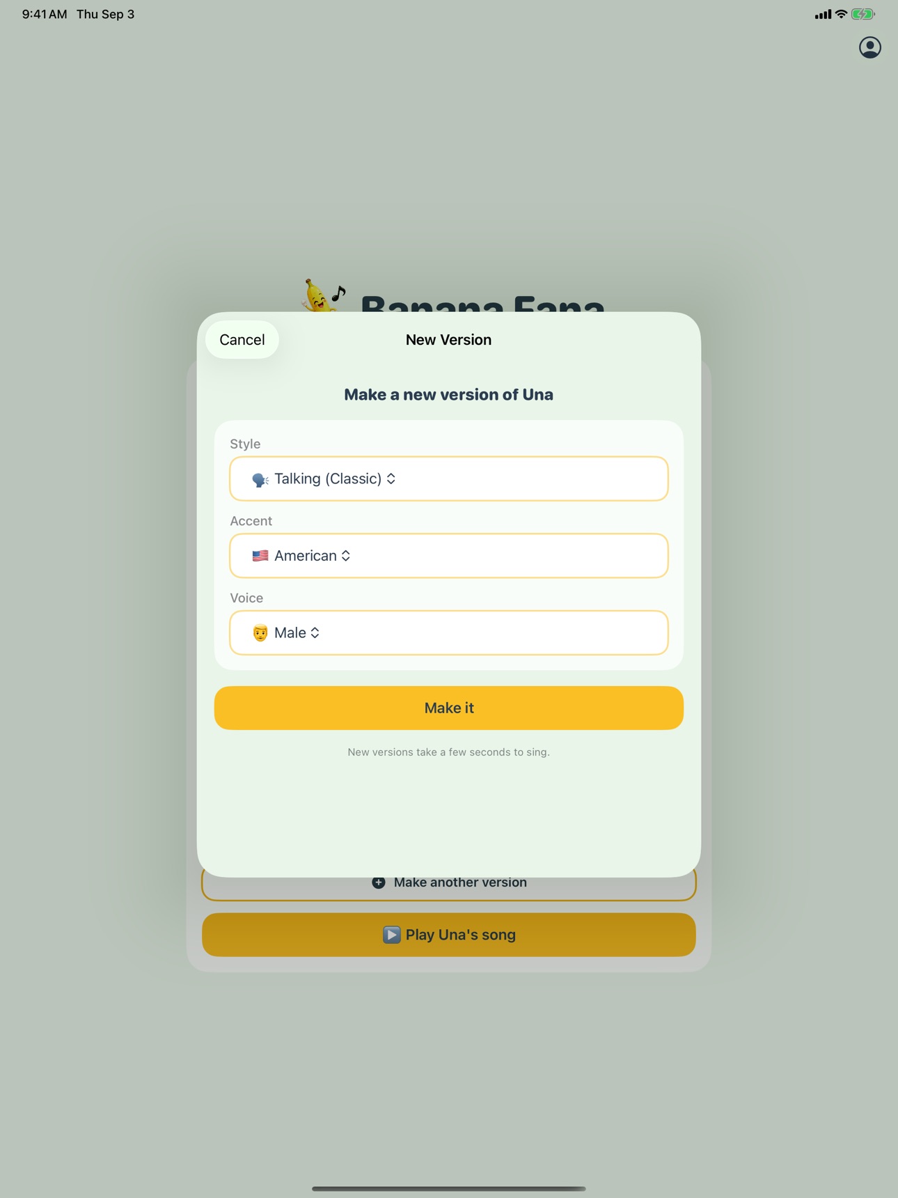 Screenshot 6 of Banana Fana: Name Game Song
