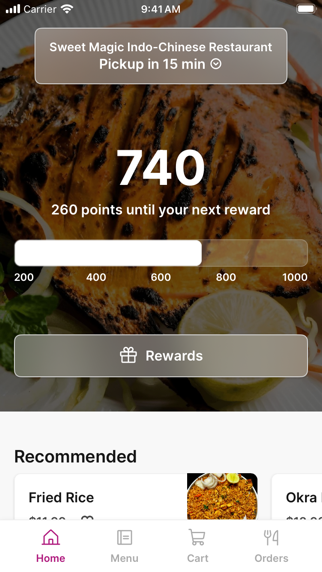 Sweet Magic To Go iPhone screenshot 1 - Food & Drink app