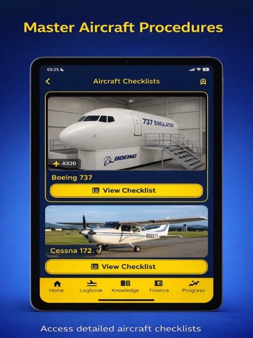 TheBookOfPilots iPad screenshot