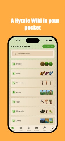Hytalepedia - Wiki for Hytale screenshot