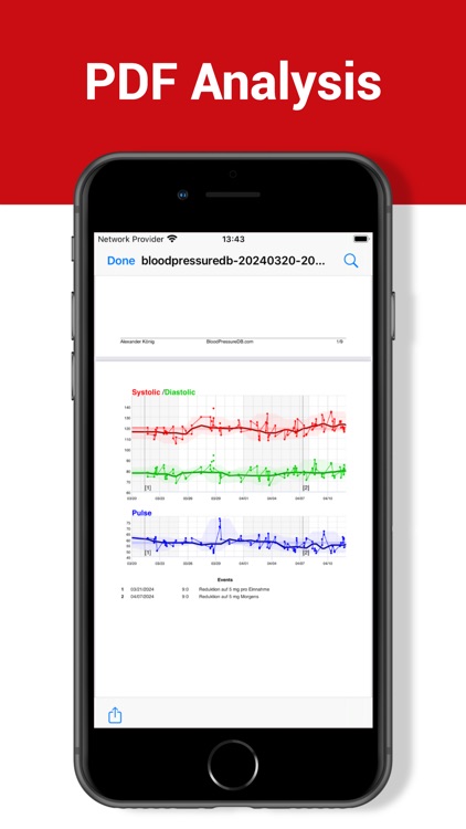 Blood Pressure DB - Log, Check screenshot-4