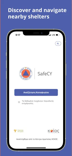 SafeCY - Cyprus Civil Defence screenshot 2