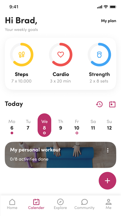 SUPERAMENTO app screenshot