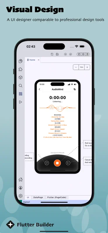 Flutter Builder screenshot 1 of 3