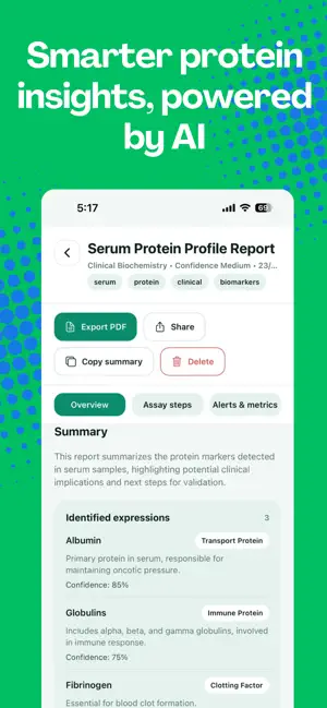 Protein Scanner AI screenshot 2