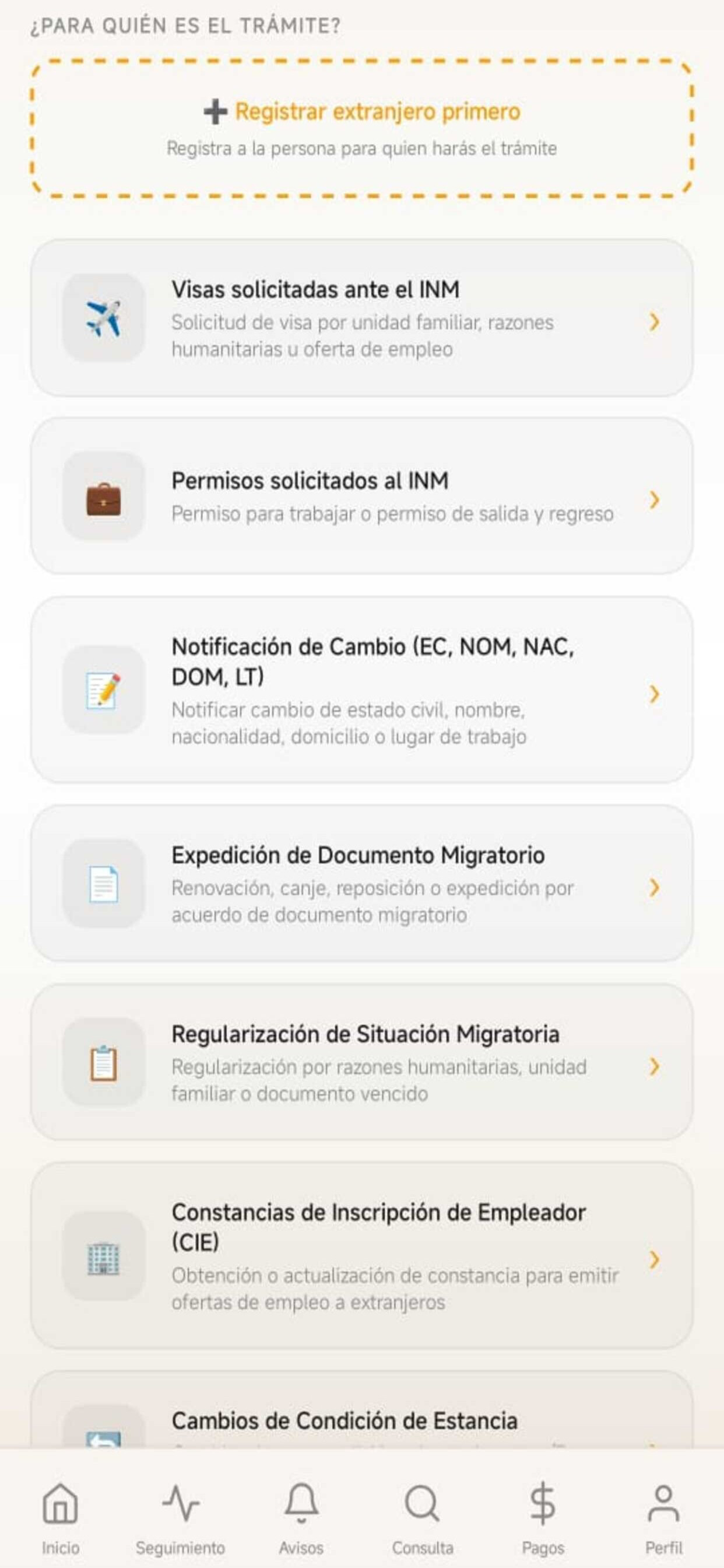 Migración Segura MX screenshot 4