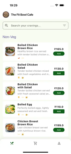 The FitBowl Cafe screenshot 1
