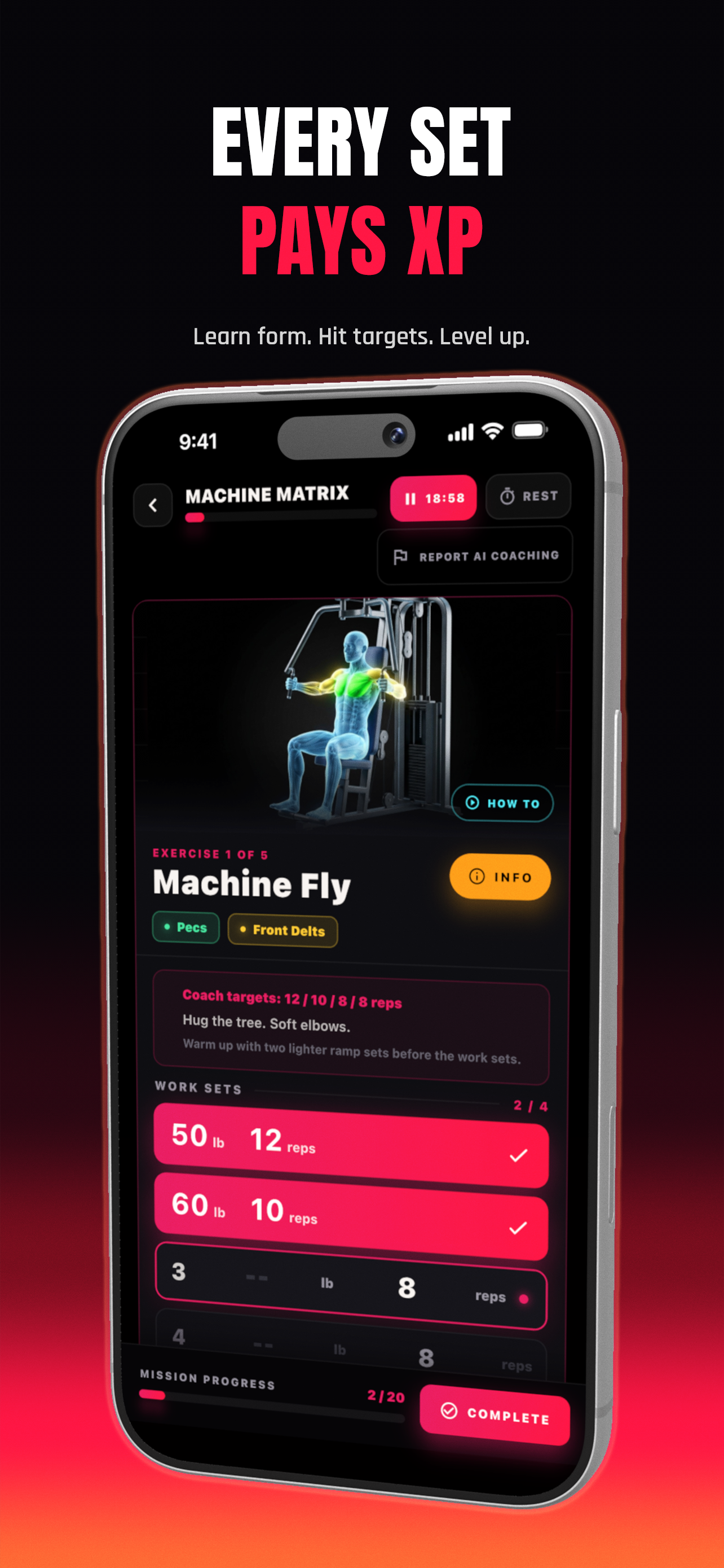 Pyre Fitness screenshot 4
