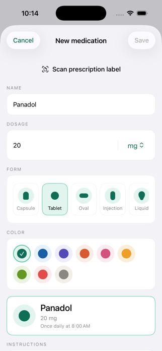 Pills-reminder Screenshot 3 of 5