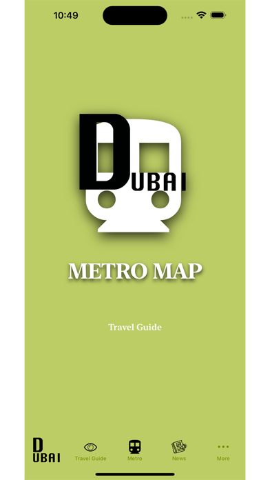 Screenshot #1 pour Dubai metro map