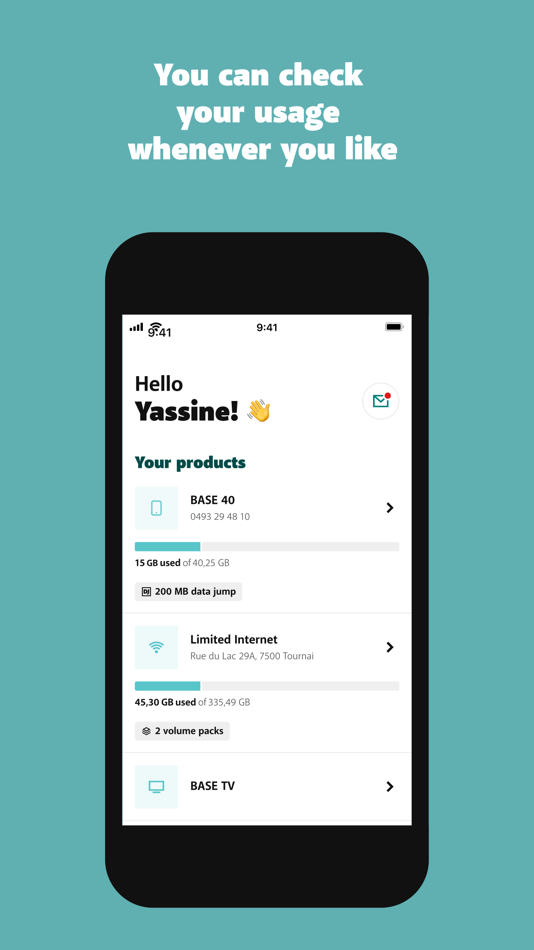 #3. My BASE (iOS) Podle: Telenet Group N.V.