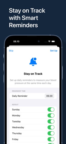 Blood Pressure Log+ screenshot