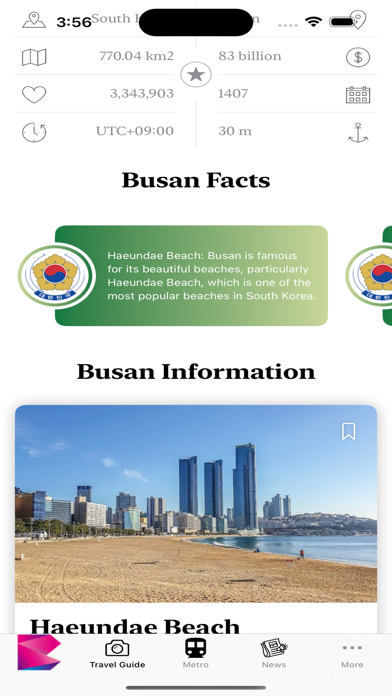 Screenshot #2 pour Busan Guide and Subway map