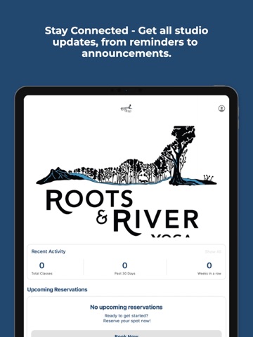 Roots & River Yoga iPad screenshot