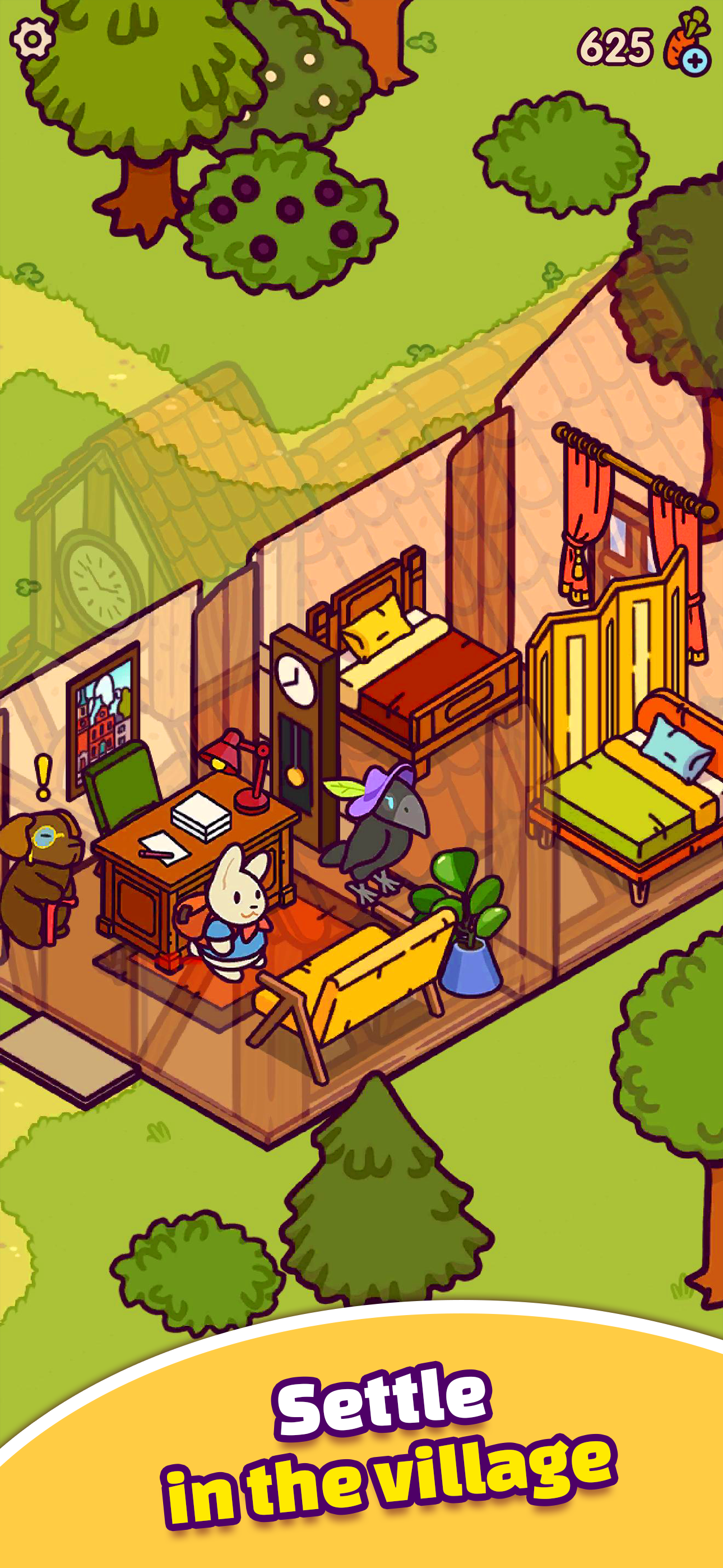 Bunny Cafe - Cute Cozy Games screenshot 6
