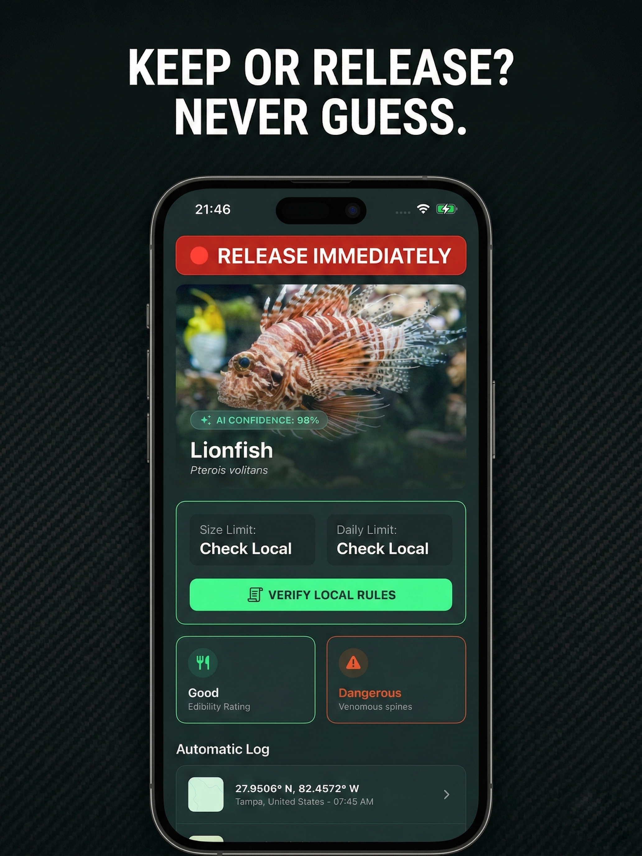 CatchLens: Fish ID & Rules screenshot 8