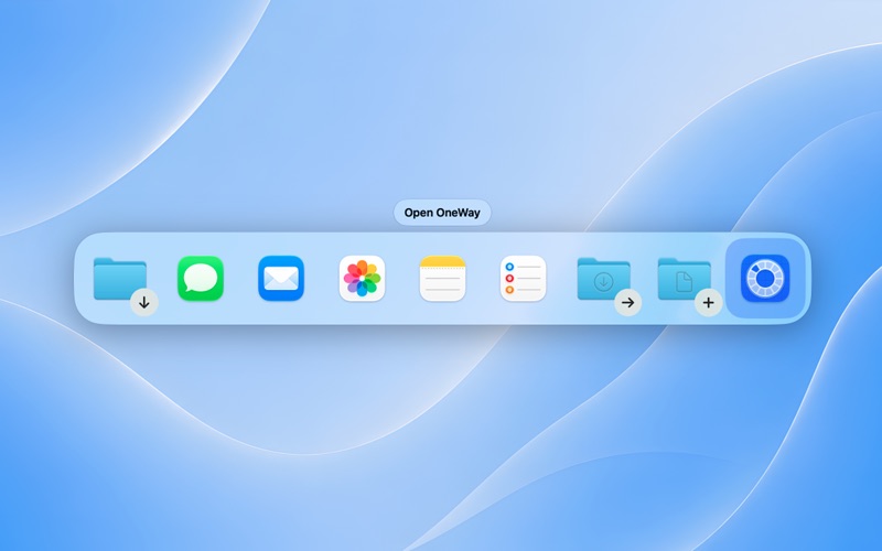 OneWay Launcher screenshot