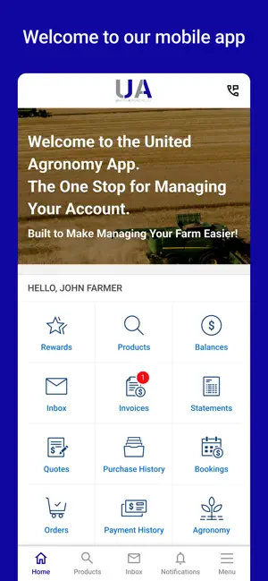 United Agronomy Connect screenshot 1