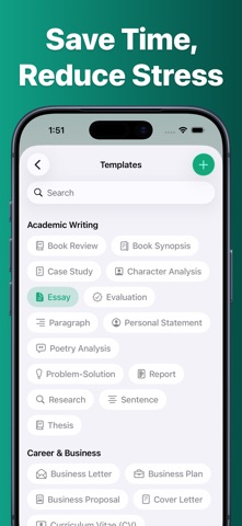 AI Essay Writer - PaperMate iPhone screenshot