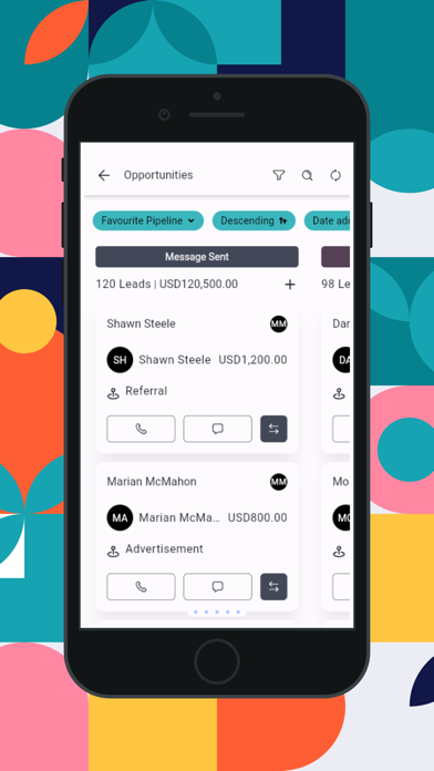 HORIZON CRM Screenshot