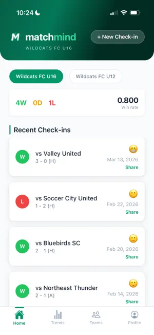 MatchMind Soccer screenshot 1