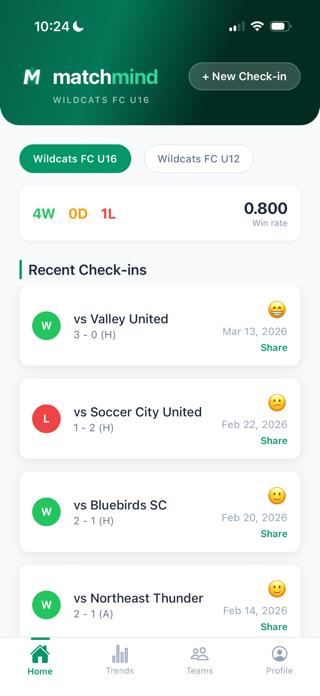 MatchMind Soccer Screenshot 1 of 6