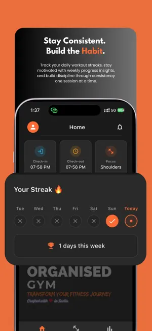 Organised Gym screenshot 2