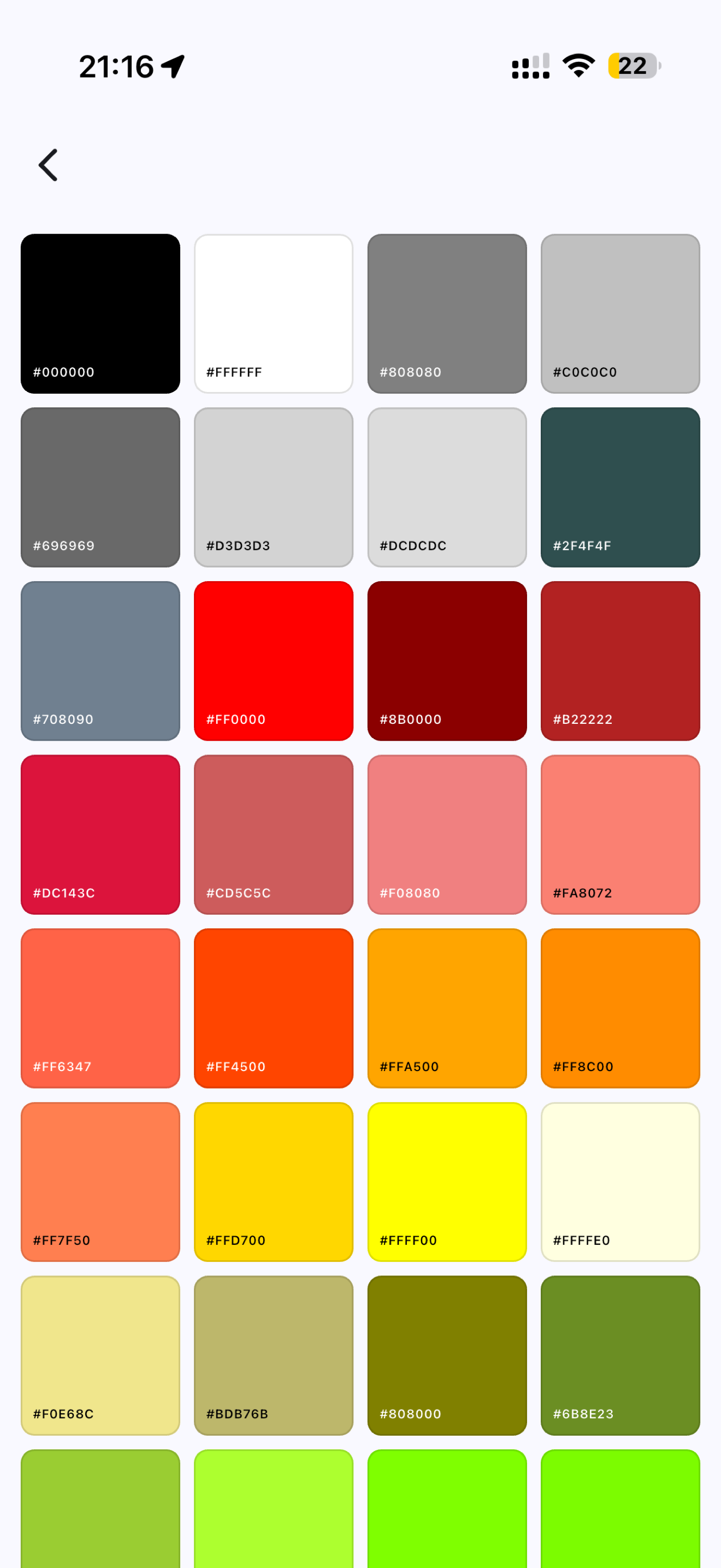 Color Pick Camera: HEX RGB screenshot 9