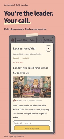 Accidental Cult Leader screenshot 3