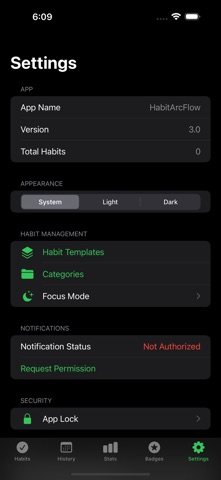 HabitArcFlow screenshot