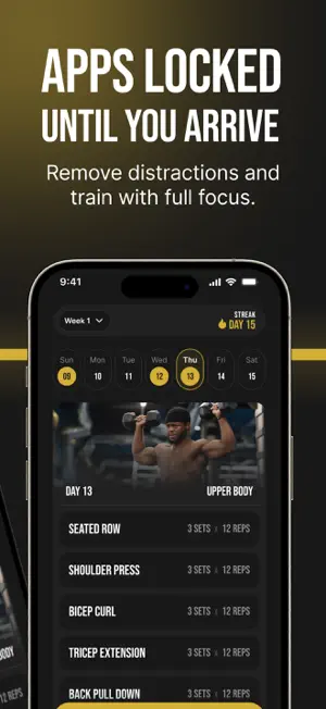 Training & Gym App: Lock In screenshot 2