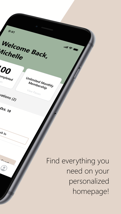 The Revival: Spin & Barre iPhone screenshot 2 - Health & Fitness app