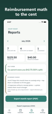 CustodyBook: Parenting Log Screenshot 3 of 7