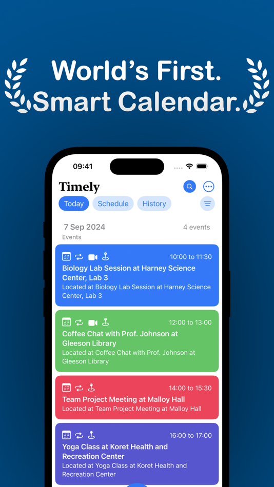 #1. Calendar & To-Do List - Timely (macOS) 게시자: Gabriel Espirito Santo