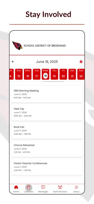 Brodhead School District screenshot 2