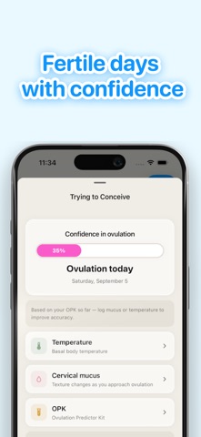 Lua: Period & Birth Control Screenshot 6 of 8